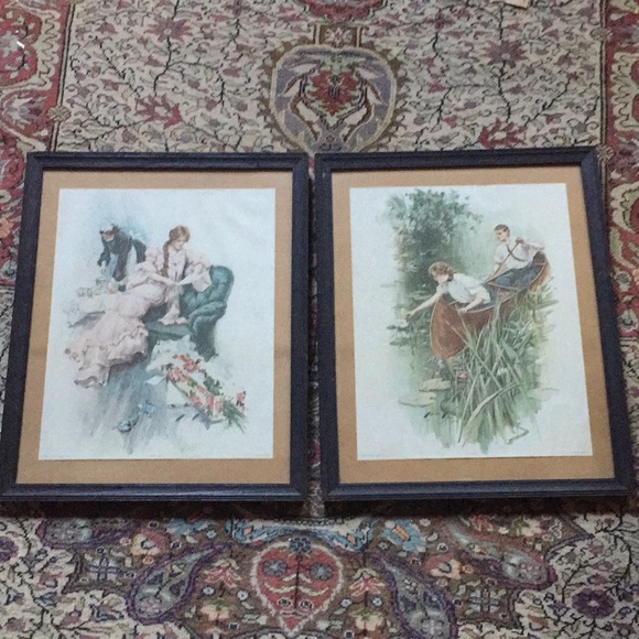 harrison Fisher Other - 2 Harrison Fisher1904 lithograph Scribner Grignard